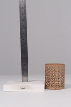 Load image into Gallery viewer, Beige &amp; red old candle carved shade 04&quot; - GS Productions
