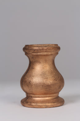Copper gold wooden candle stand 05