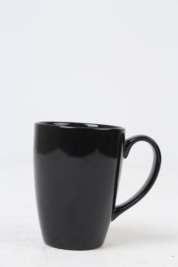 Black Glazed Ceramic Tea Mug 4
