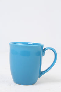 Blue Glazed Ceramic Tea Mug 5" x 4" - GS Productions