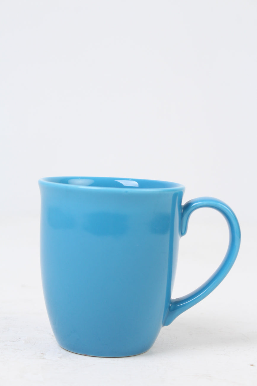 Blue Glazed Ceramic Tea Mug 5