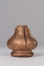 Load image into Gallery viewer, Copper gold wooden candle stand 04&quot; - GS Productions
