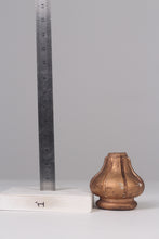 Load image into Gallery viewer, Copper gold wooden candle stand 04&quot; - GS Productions
