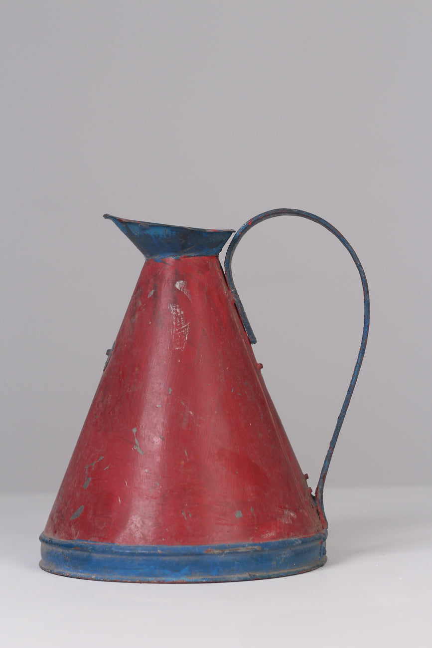 Red & Blue vase / water can 04