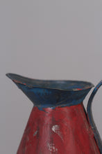 Load image into Gallery viewer, Red &amp; Blue vase / water can 04&quot; x  12&quot; - GS Productions
