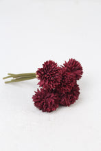 Load image into Gallery viewer, Set of 3 Maroon &amp; Red Imported Artificial Flower Bunches 7&quot; x 10&quot; - GS Productions
