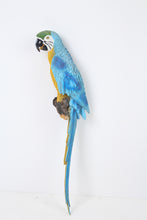 Load image into Gallery viewer, Blue, Yellow &amp; Green Artificial Macaw Parrot/Decoration Piece 5&quot; x 28&quot; - GS Productions
