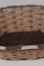 Load image into Gallery viewer, Brown straw basket with handles 11&quot;x 05&quot; - GS Productions
