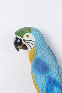 Blue, Yellow & Green Artificial Macaw Parrot/Decoration Piece 5" x 28" - GS Productions