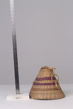 Load image into Gallery viewer, Brown cane hanging lamp shade 14&quot;x 09&quot; - GS Productions

