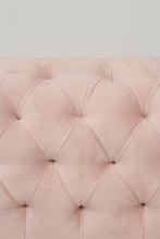 Load image into Gallery viewer, Light Pink Velvet 2 Seater Chesterfield Sofa 2.5&#39; x 5.5&#39;ft - GS Productions
