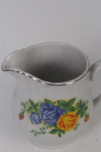 White, Yellow, green & blue milk pot 04" - GS Productions