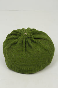 Green Knitted Soft Sack Cushion 20" x 16" - GS Productions