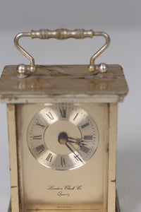 Vintage Gold Table Clock 4" x 7" - GS Productions