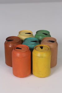 Set of  50 Multi Coloured Cans - GS Productions