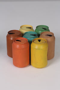 Set of  50 Multi Coloured Cans - GS Productions