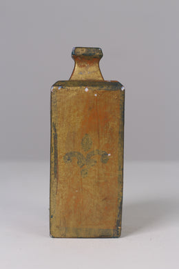 Golden antique bottle 09