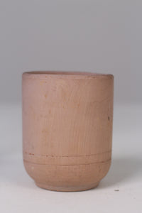 Set of 3 Brown Clay Glasses 2.5" x 5" - GS Productions