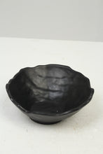 Load image into Gallery viewer, Set of 2 Black Abstract Shaped Plastic Serving Bowls 9&quot; x 9&quot; - GS Productions
