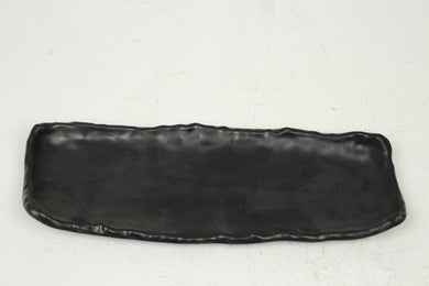 Black Artistic Rectangular Serving Tray/Dish 5