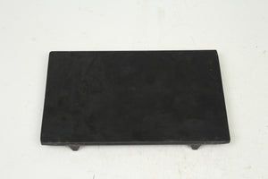 Black Plastic Rectangle Sushi Tray/Dish 4" x 10" - GS Productions