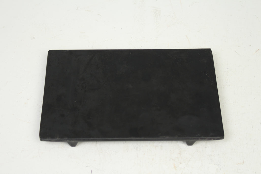 Black Plastic Rectangle Sushi Tray/Dish 4