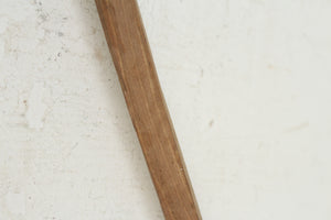 Brown Wooden Traditional Cooking Spoon 4" x 20" - GS Productions