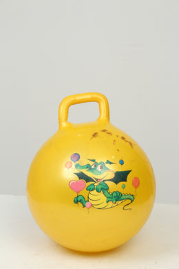 Yellow & Green Dragon Bouncy/ Jumping Ball for Kids 15