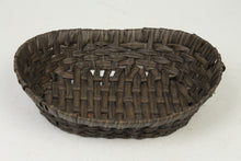 Load image into Gallery viewer, Dark Brown Palm Leaf Fruit Basket 6&quot; x 10&quot; - GS Productions
