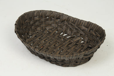 Dark Brown Palm Leaf Fruit Basket 6