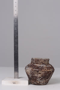 Brown & beige artisan barn planter 12"x 20" - GS Productions