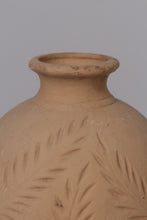 Load image into Gallery viewer, Brown clay pot/vase  4&quot;x 12&quot; - GS Productions
