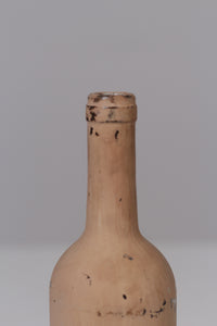 Beige ,biscuit old glass bottle 12" - GS Productions