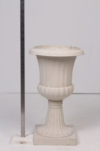 Load image into Gallery viewer, Set of 2 White urns /planter 13&quot;x 26&quot; - GS Productions
