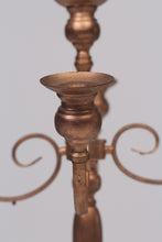 Load image into Gallery viewer, Copper gold metal candles stand 28&quot; - GS Productions
