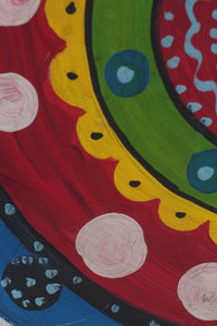 Red & Blue Decoration Piece - GS Productions
