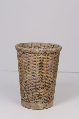 Brown & beige cane basket   17