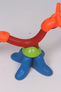 Orange, Blue, Green & Red Plastic Sea Saw for Toddlers/Kids - GS Productions
