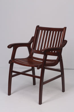 Brown wooden chair 1.5'x 3'ft - GS Productions