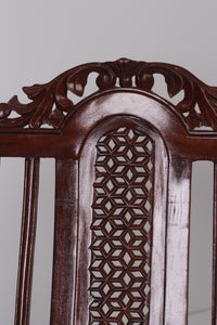 Brown wooden traditional rocking chair 1.5x 3.5ft - GS Productions