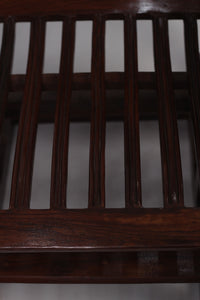 Brown wooden traditional rocking chair 1.5x 3.5ft - GS Productions
