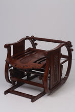 Load image into Gallery viewer, Brown wooden traditional rocking chair 1.5x 3.5ft - GS Productions
