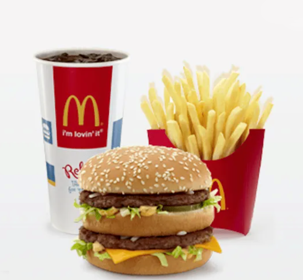 McDonald Meal (Per Person Serving) - GS Productions