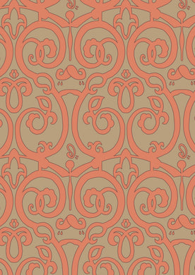 Wall # 38 Pink & Brown - GS Productions