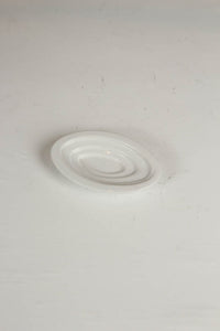 bone white ellipse shaped porcelain ramekin/sauce dish. - GS Productions