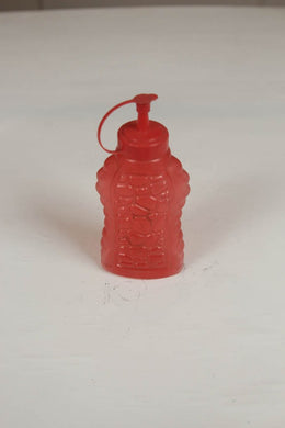 red plastic ketchup bottle/decoration piece. - GS Productions