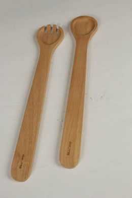 set of 2 wooden cooking spoons/decoration piece. - GS Productions