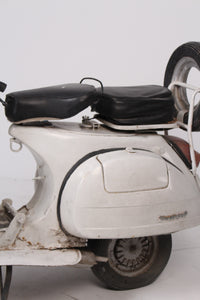 White Decorative Scooter - GS Productions